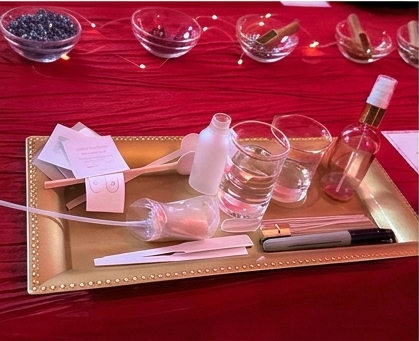 Weddings mobile fragrance experience by She Is Experiences